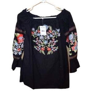 FREE PEOPLE Fleur Du Jour Enchanted Garden Mini Dress